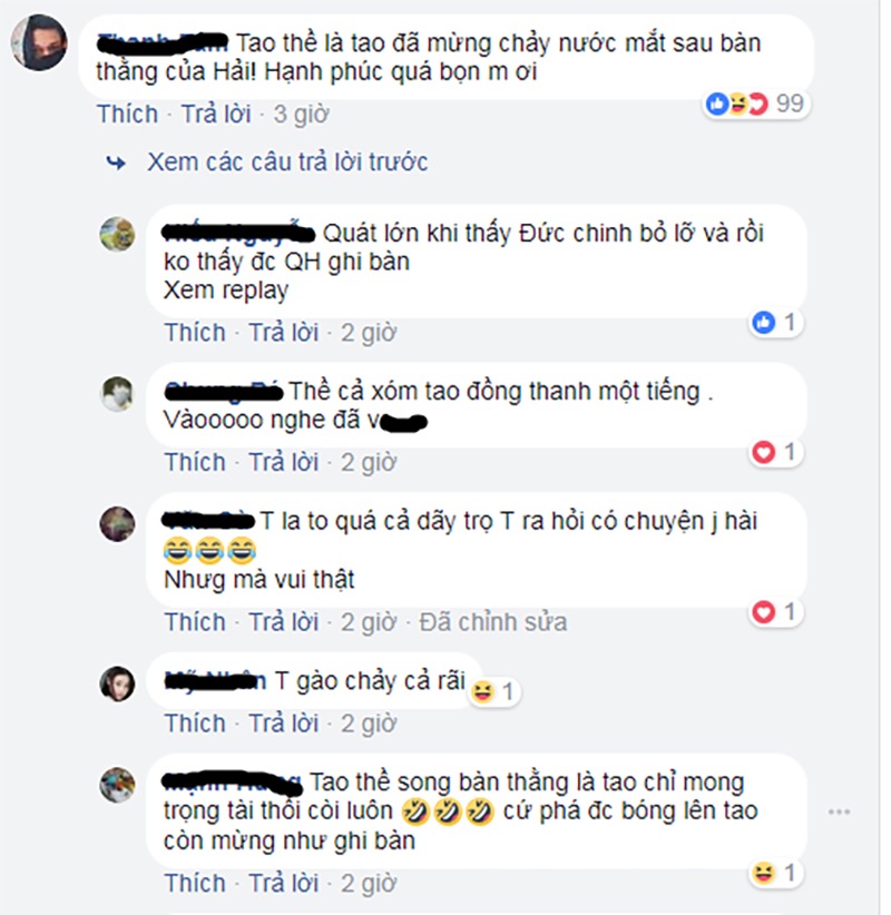 Người hâm mộ phát cuồng với chiến thắng lịch sử của U23 Việt Nam